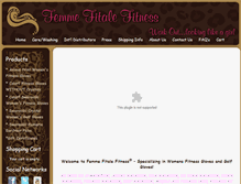 Tablet Screenshot of femmefitalefitness.com